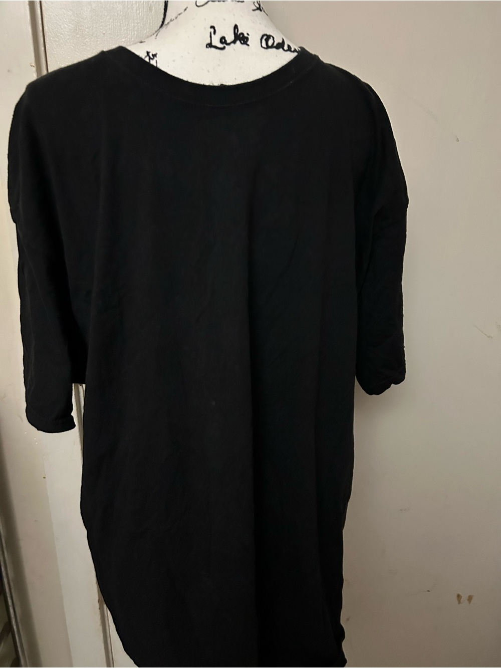Hanes Black Short Sleeve Crewneck Tee size 2XL